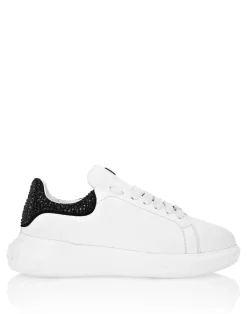PHILIPP PLEIN Low Top Sneakers Mix Strass>Donna Sneakers