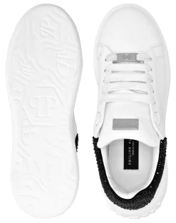 PHILIPP PLEIN Low Top Sneakers Mix Strass><noscript><img data-lazyloaded=