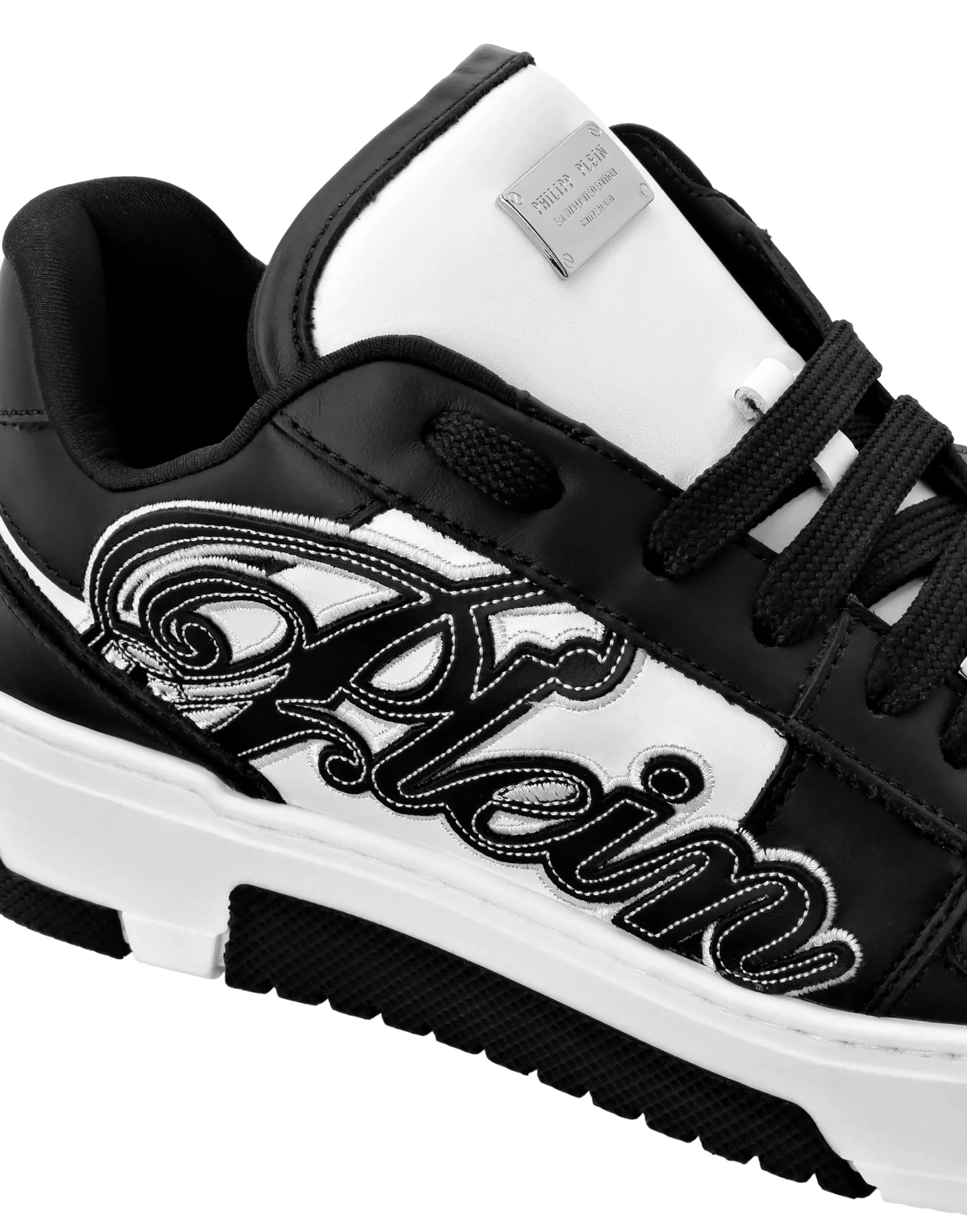 PHILIPP PLEIN Low Top Sneakers Patch Plein>Uomo Low Top Sneakers