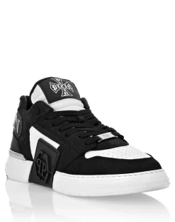 PHILIPP PLEIN Low Top Sneakers Phantom Cocco>Uomo Low Top Sneakers