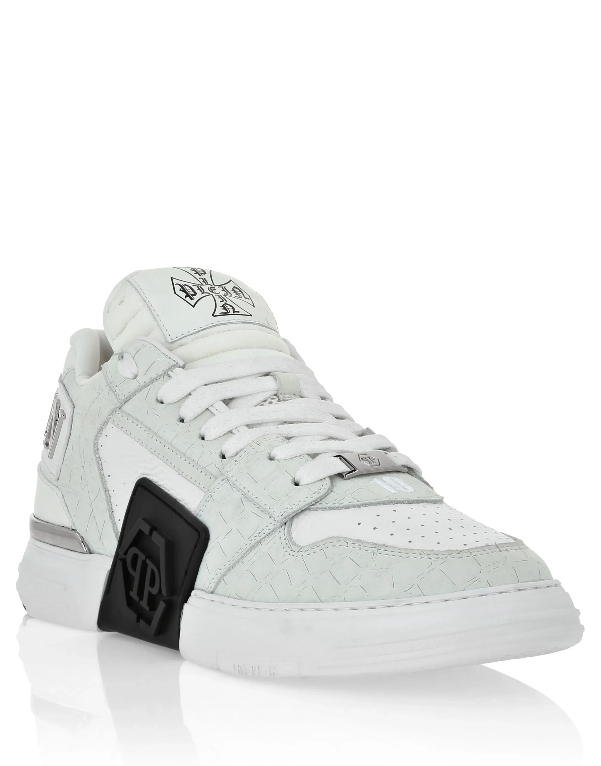 PHILIPP PLEIN Low Top Sneakers Phantom Cocco>Uomo Low Top Sneakers