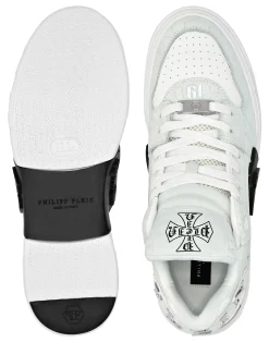 PHILIPP PLEIN Low Top Sneakers Phantom Cocco><noscript><img data-lazyloaded=