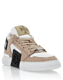 PHILIPP PLEIN Low Top Sneakers Phantom Cocco>Uomo Low Top Sneakers