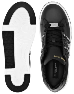 PHILIPP PLEIN Low Top Sneakers Rebel Studs><noscript><img data-lazyloaded=