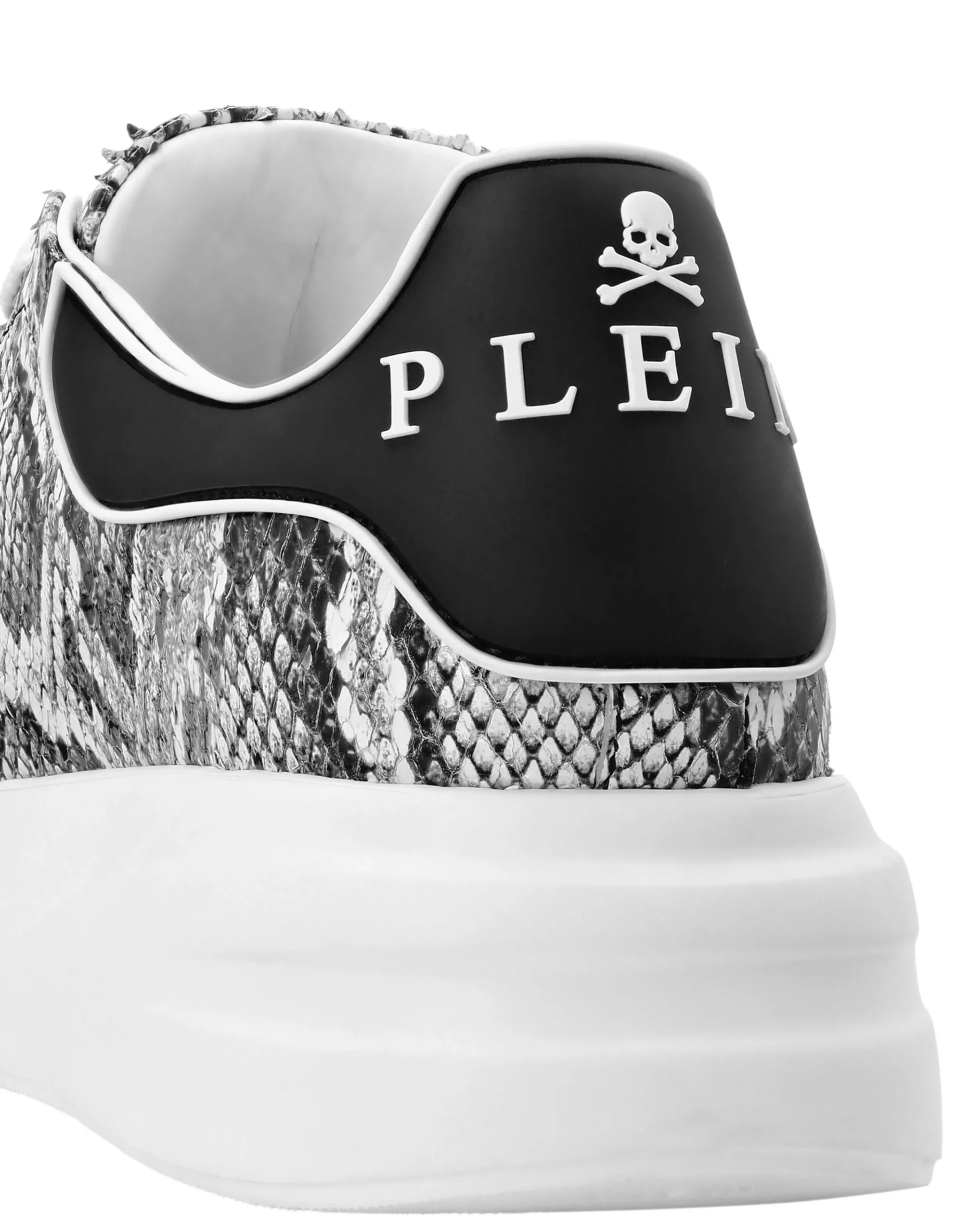PHILIPP PLEIN Low Top Sneakers Roccia Python Print>Uomo Low Top Sneakers