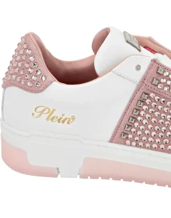 PHILIPP PLEIN Low Top Sneakers Strass Studs><noscript><img data-lazyloaded=