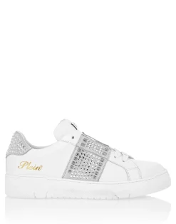 PHILIPP PLEIN Low Top Sneakers Strass Studs><noscript><img data-lazyloaded=