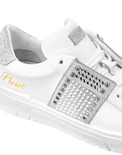 PHILIPP PLEIN Low Top Sneakers Strass Studs><noscript><img data-lazyloaded=
