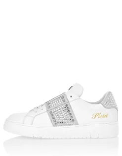 PHILIPP PLEIN Low Top Sneakers Strass Studs><noscript><img data-lazyloaded=