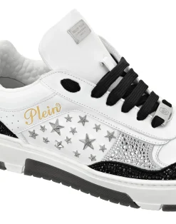 PHILIPP PLEIN Low-Top Sneakers Mix Studs Star><noscript><img data-lazyloaded=