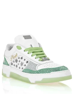 PHILIPP PLEIN Low-Top Sneakers Mix Studs Star>Uomo Low Top Sneakers