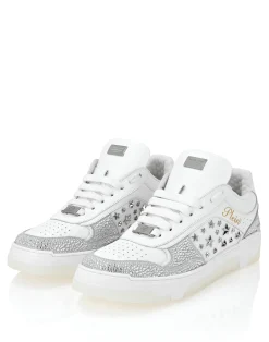 PHILIPP PLEIN Low-Top Sneakers Mix Studs Star><noscript><img data-lazyloaded=