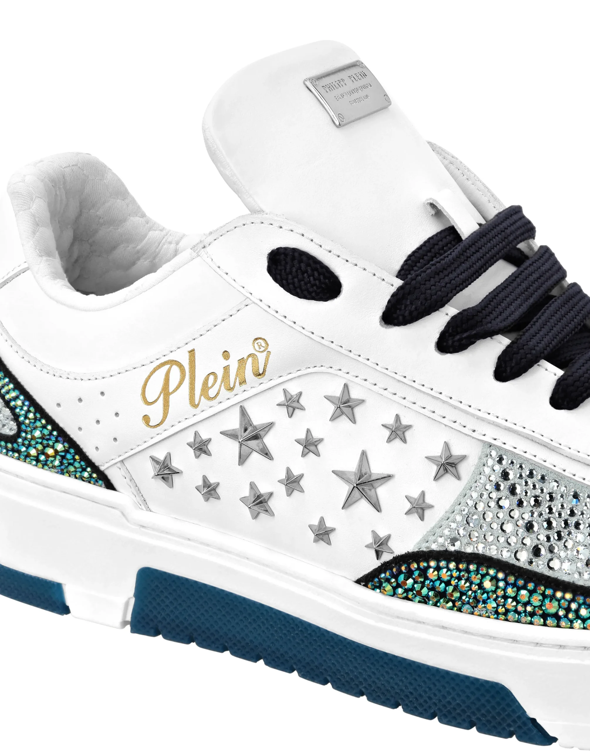 PHILIPP PLEIN Low-Top Sneakers Mix Studs Star>Uomo Low Top Sneakers