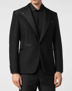 PHILIPP PLEIN Lurex Blazer Lord fit Sartorial>Uomo Sartorial