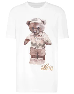 PHILIPP PLEIN Man Fit T-Shirt Teddy Beach>Donna T-Shirt & Polo