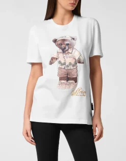 PHILIPP PLEIN Man Fit T-Shirt Teddy Beach>Donna T-Shirt & Polo