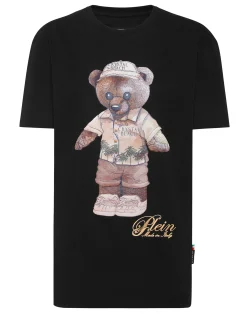 PHILIPP PLEIN Man Fit T-Shirt Teddy Beach>Donna T-Shirt & Polo