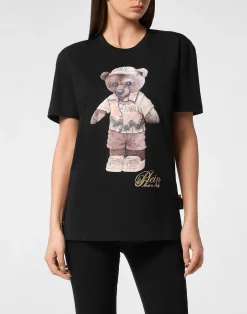 PHILIPP PLEIN Man Fit T-Shirt Teddy Beach>Donna T-Shirt & Polo