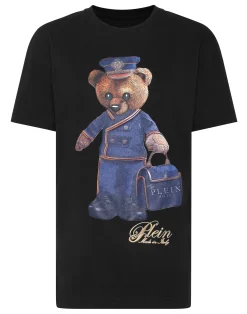 PHILIPP PLEIN Man Fit T-Shirt Teddy Doorman>Donna T-Shirt & Polo