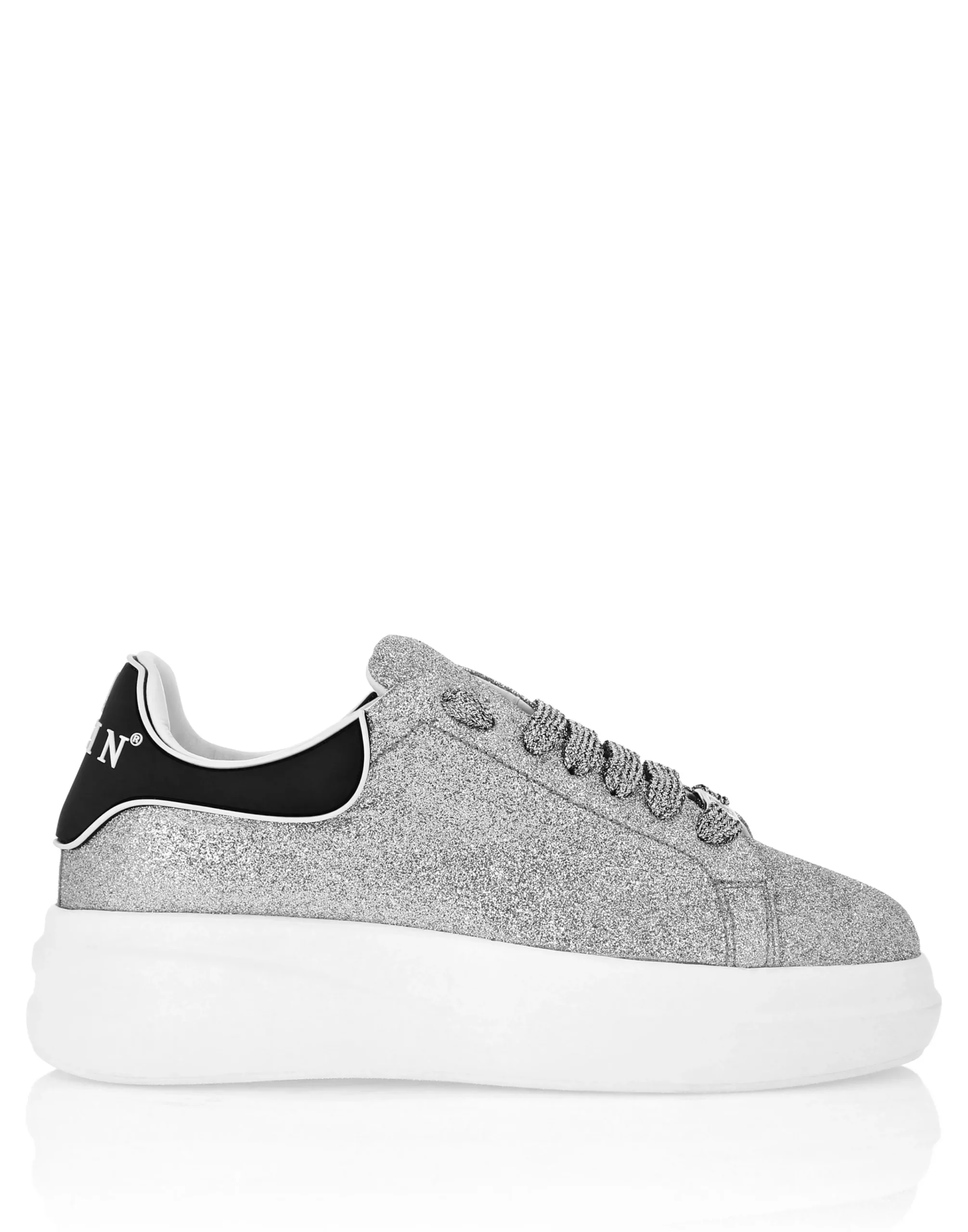 PHILIPP PLEIN Megastar Glitter Sneakers>Donna Sneakers