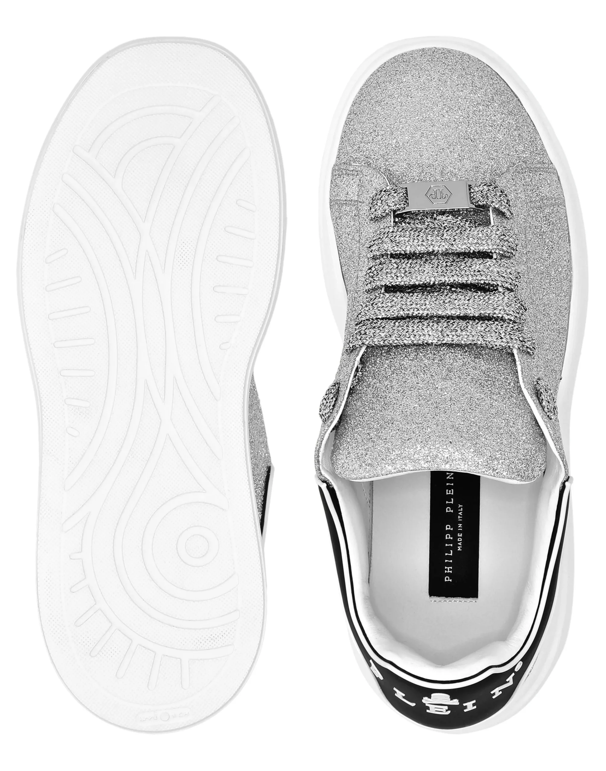 PHILIPP PLEIN Megastar Glitter Sneakers>Donna Sneakers