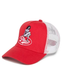 PHILIPP PLEIN Mesh Baseball Cap Pin-Up>Uomo Cappelli E Berretti