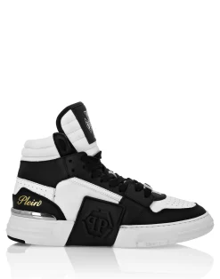 PHILIPP PLEIN Mid Top Sneakers Phantom Kicks>Uomo High Top Sneakers|High Top Sneakers