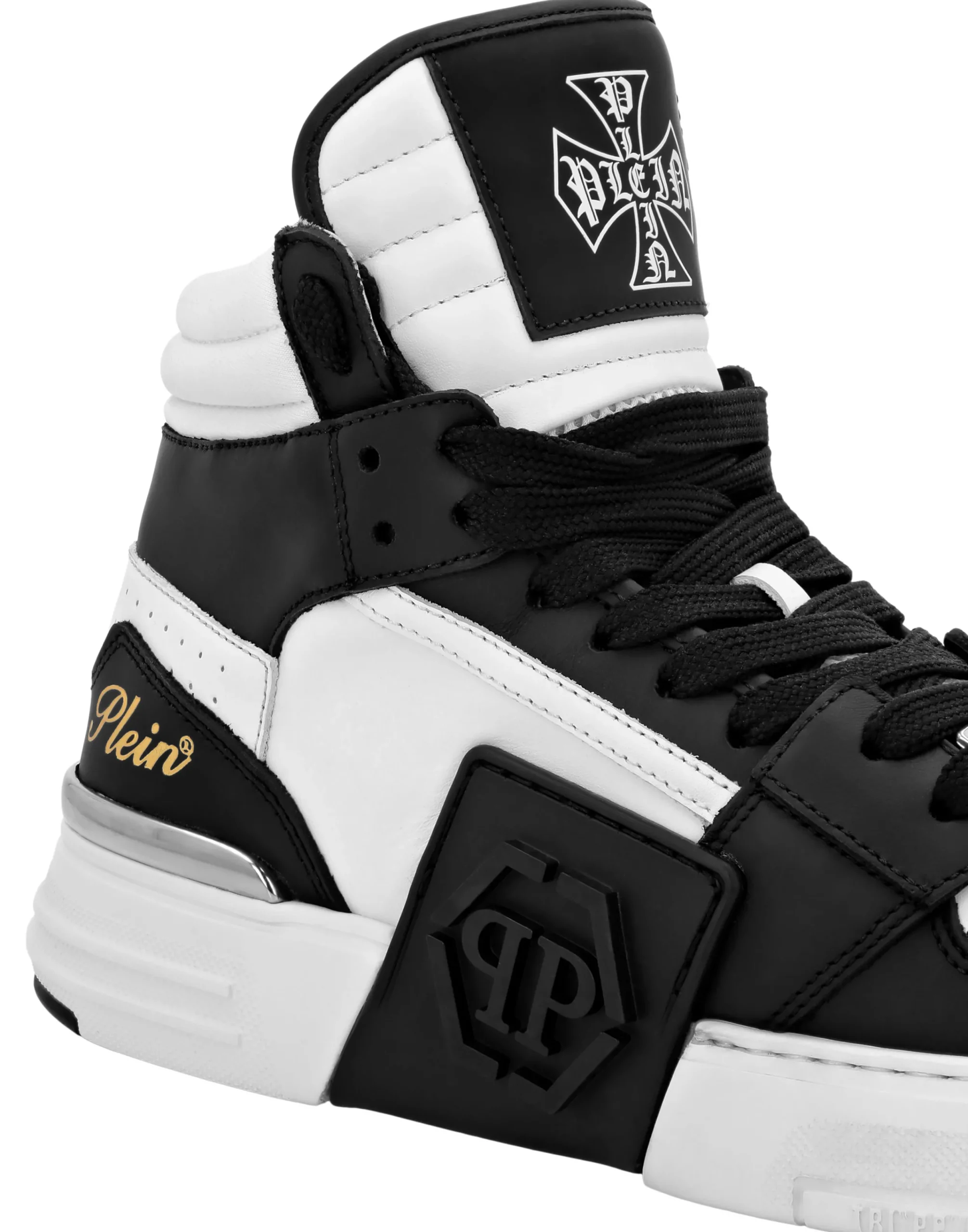 PHILIPP PLEIN Mid Top Sneakers Phantom Kicks>Uomo High Top Sneakers|High Top Sneakers