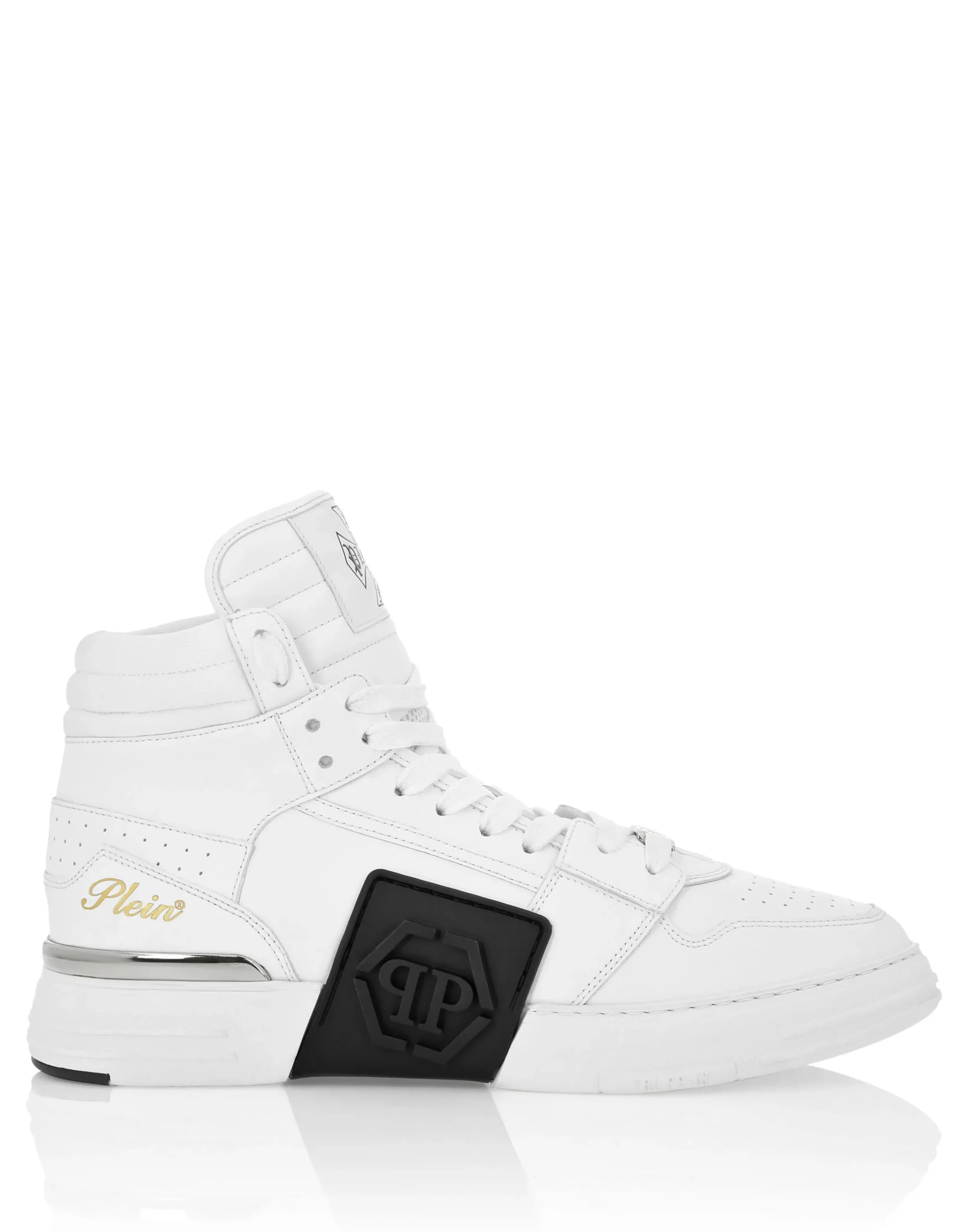 PHILIPP PLEIN Mid Top Sneakers Phantom Kicks>Uomo High Top Sneakers|High Top Sneakers