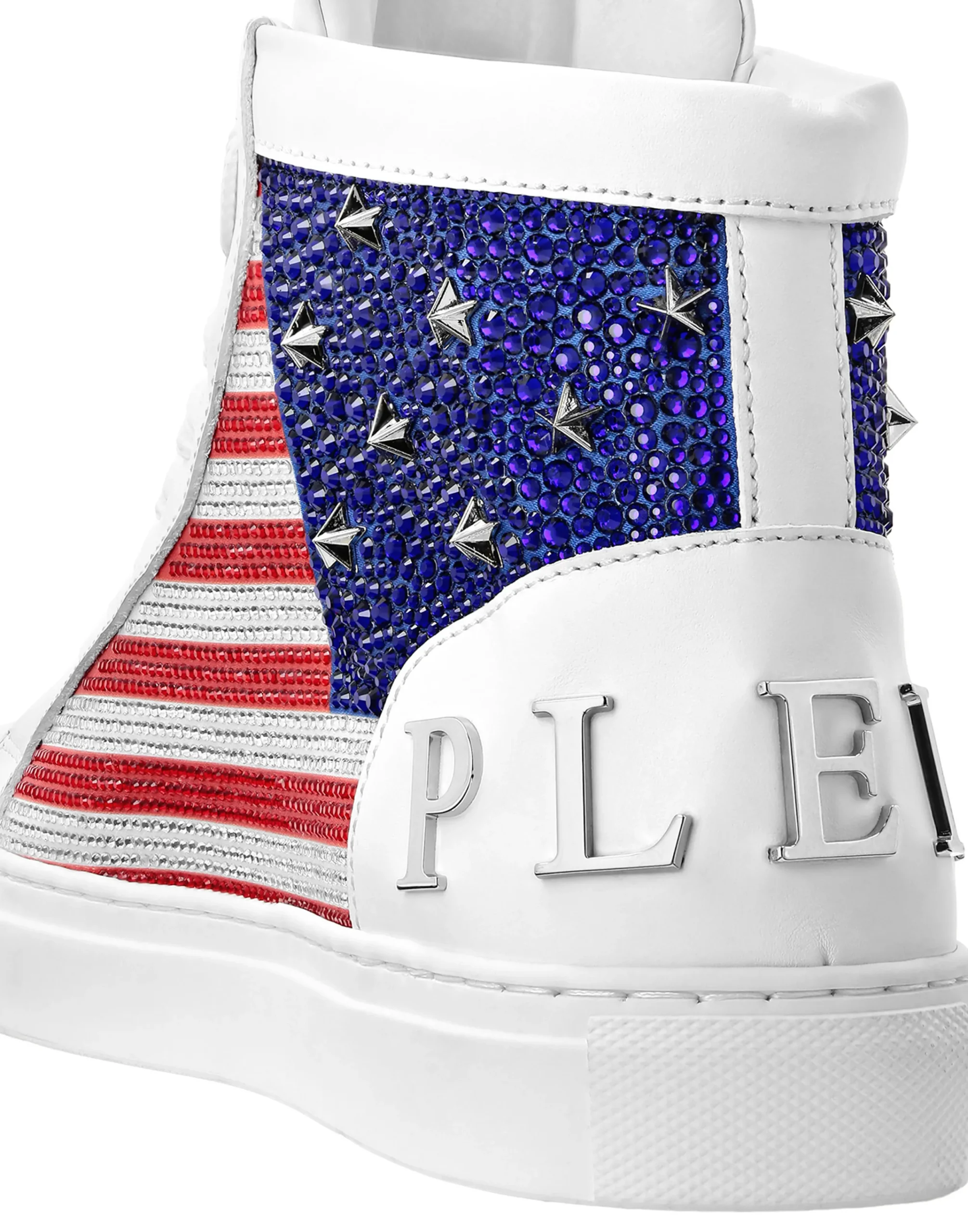 PHILIPP PLEIN Mid Top Sneakers Star Studs America>Uomo High Top Sneakers|High Top Sneakers