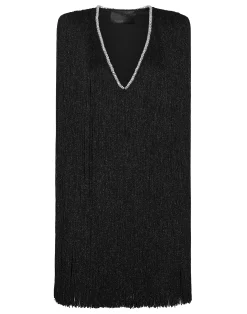 PHILIPP PLEIN Mini Dress Fringe>Donna Abiti E Gonne