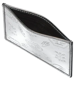 PHILIPP PLEIN Mirror Leather Cards Holder Monogram><noscript><img data-lazyloaded=