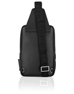 PHILIPP PLEIN Mirror Leather Cross Body Smile>Uomo Borse A Tracolla