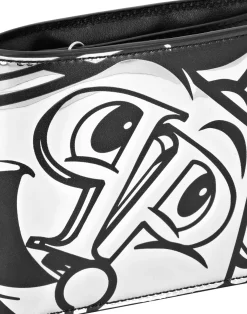 PHILIPP PLEIN Mirror Leather French Wallet Smile><noscript><img data-lazyloaded=