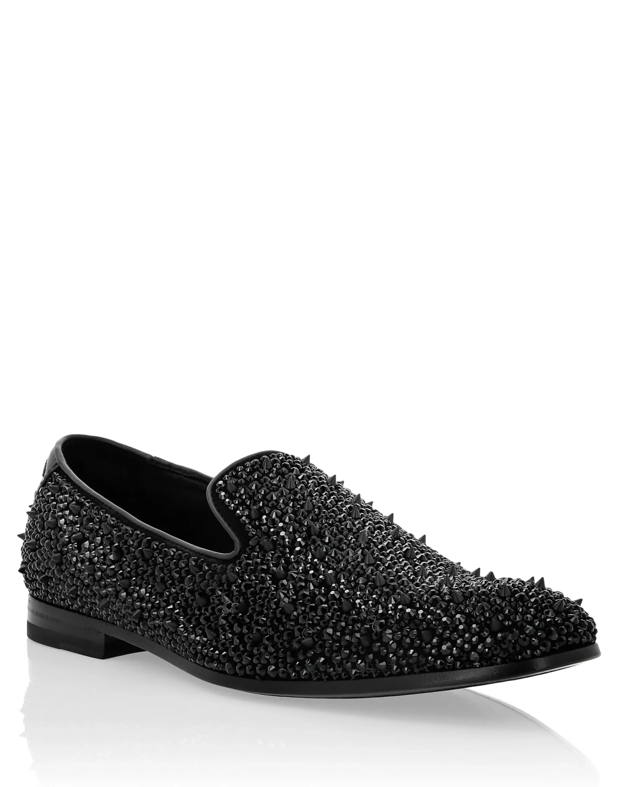 PHILIPP PLEIN Moccasin Crystal>Uomo Mocassini