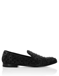 PHILIPP PLEIN Moccasin Crystal>Uomo Mocassini