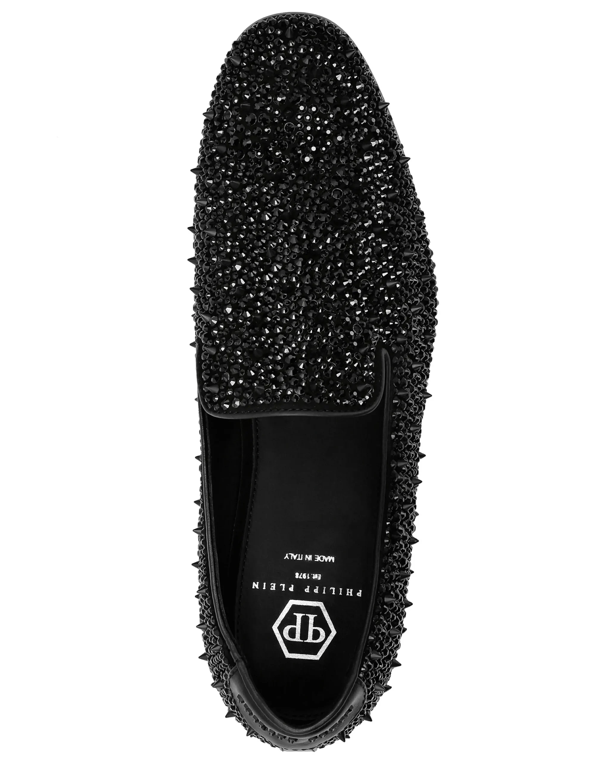 PHILIPP PLEIN Moccasin Crystal>Uomo Mocassini