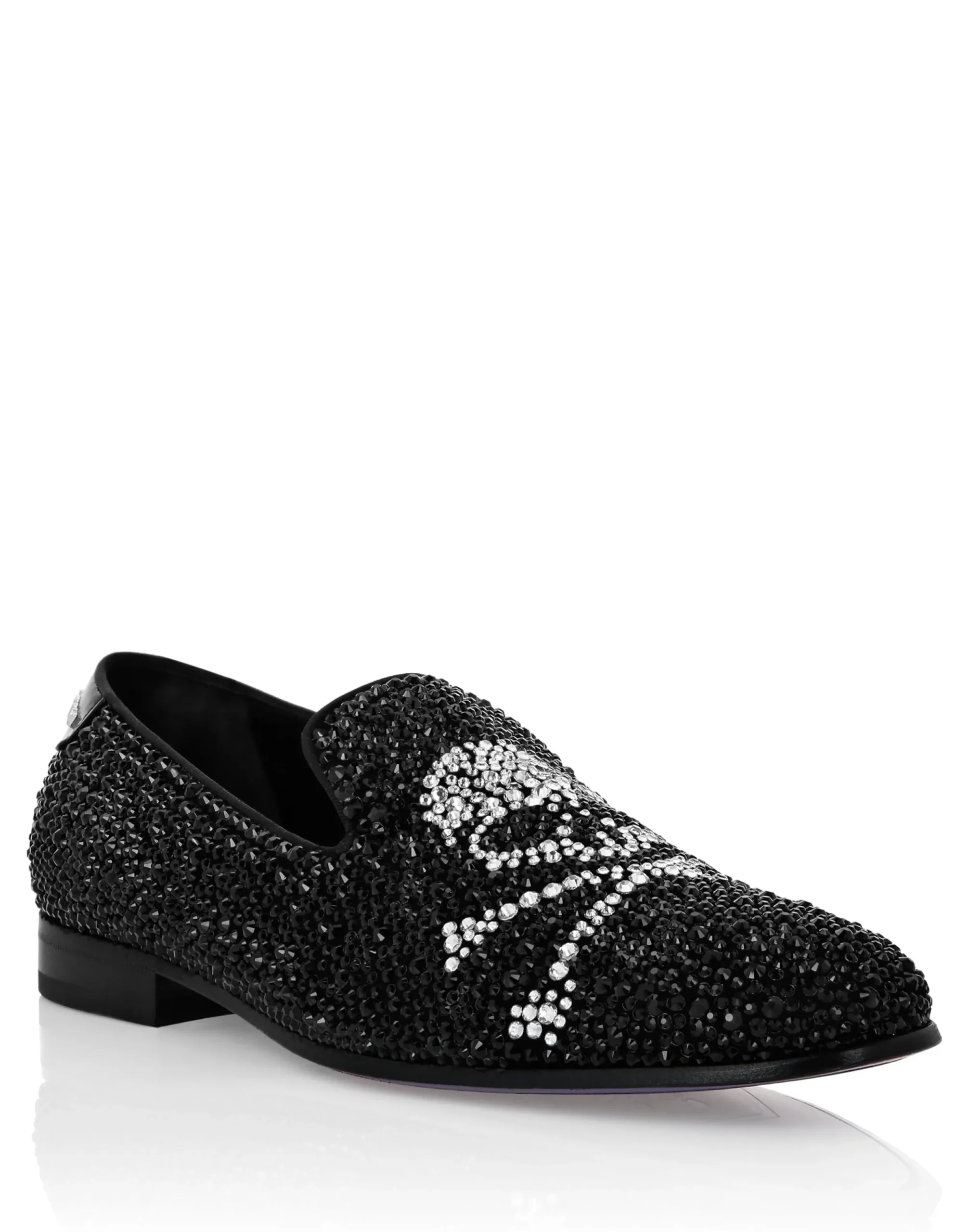 PHILIPP PLEIN Moccasin Skull&Bones>Uomo Mocassini|Moccasins