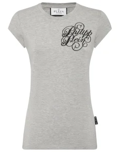 PHILIPP PLEIN Modal Sexy Pure Fit T-Shirt Signature>Donna T-Shirt & Polo