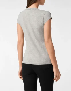 PHILIPP PLEIN Modal Sexy Pure Fit T-Shirt Signature><noscript><img data-lazyloaded=