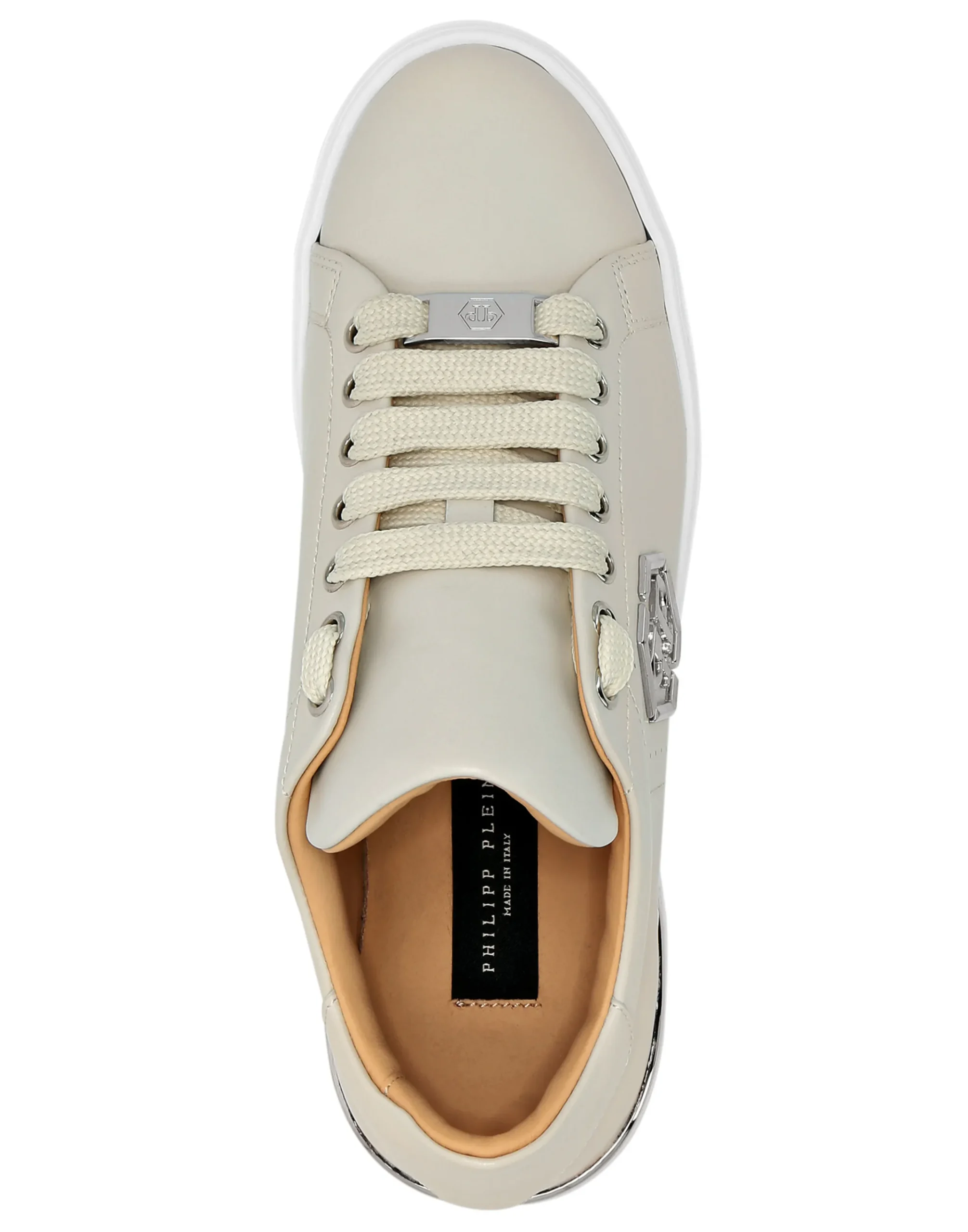 PHILIPP PLEIN Nappa Leather Lo-Top Sneakers Hexagon>Uomo Low Top Sneakers
