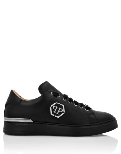 PHILIPP PLEIN Nappa Leather Lo-Top Sneakers Hexagon>Uomo Low Top Sneakers