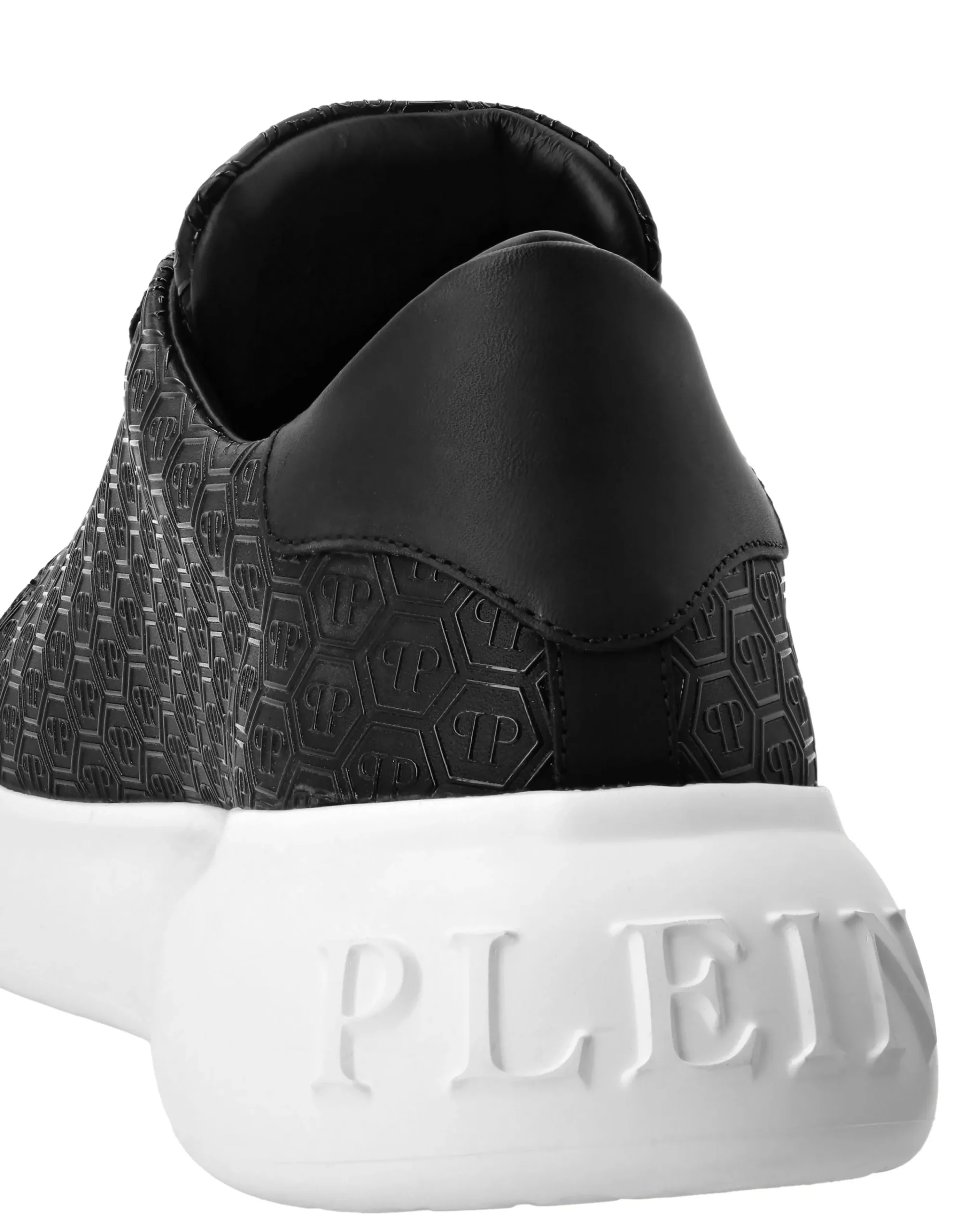 PHILIPP PLEIN Nappa Leather Low Top Sneakers Monogram>Uomo Low Top Sneakers
