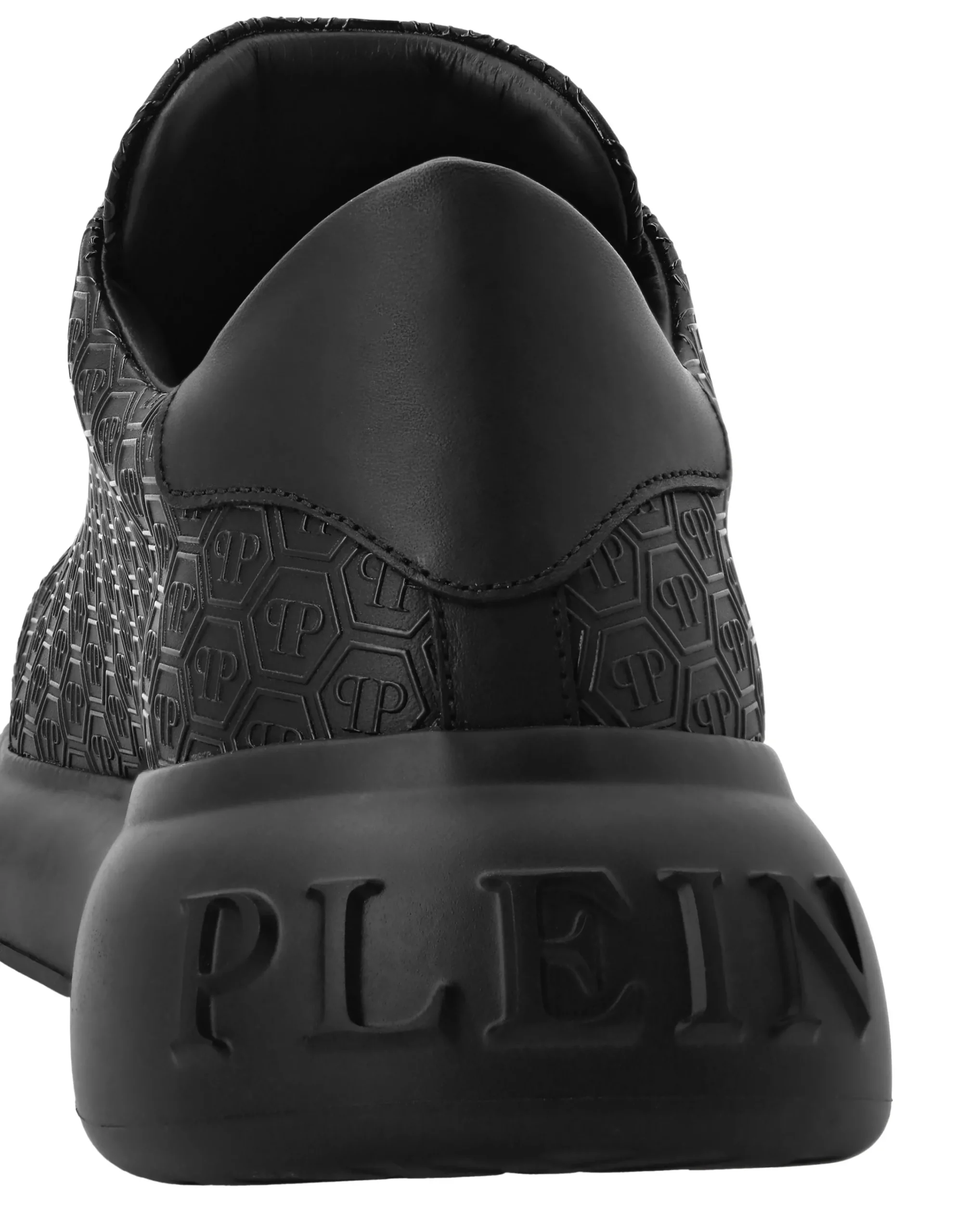 PHILIPP PLEIN Nappa Leather Low Top Sneakers Monogram>Uomo Low Top Sneakers