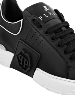 PHILIPP PLEIN Nappa Leather Sneakers Low Top Hexagon><noscript><img data-lazyloaded=