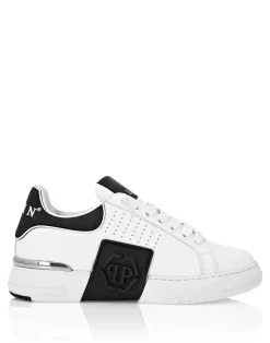 PHILIPP PLEIN Nappa Leather Sneakers Low Top Hexagon>Uomo Low Top Sneakers