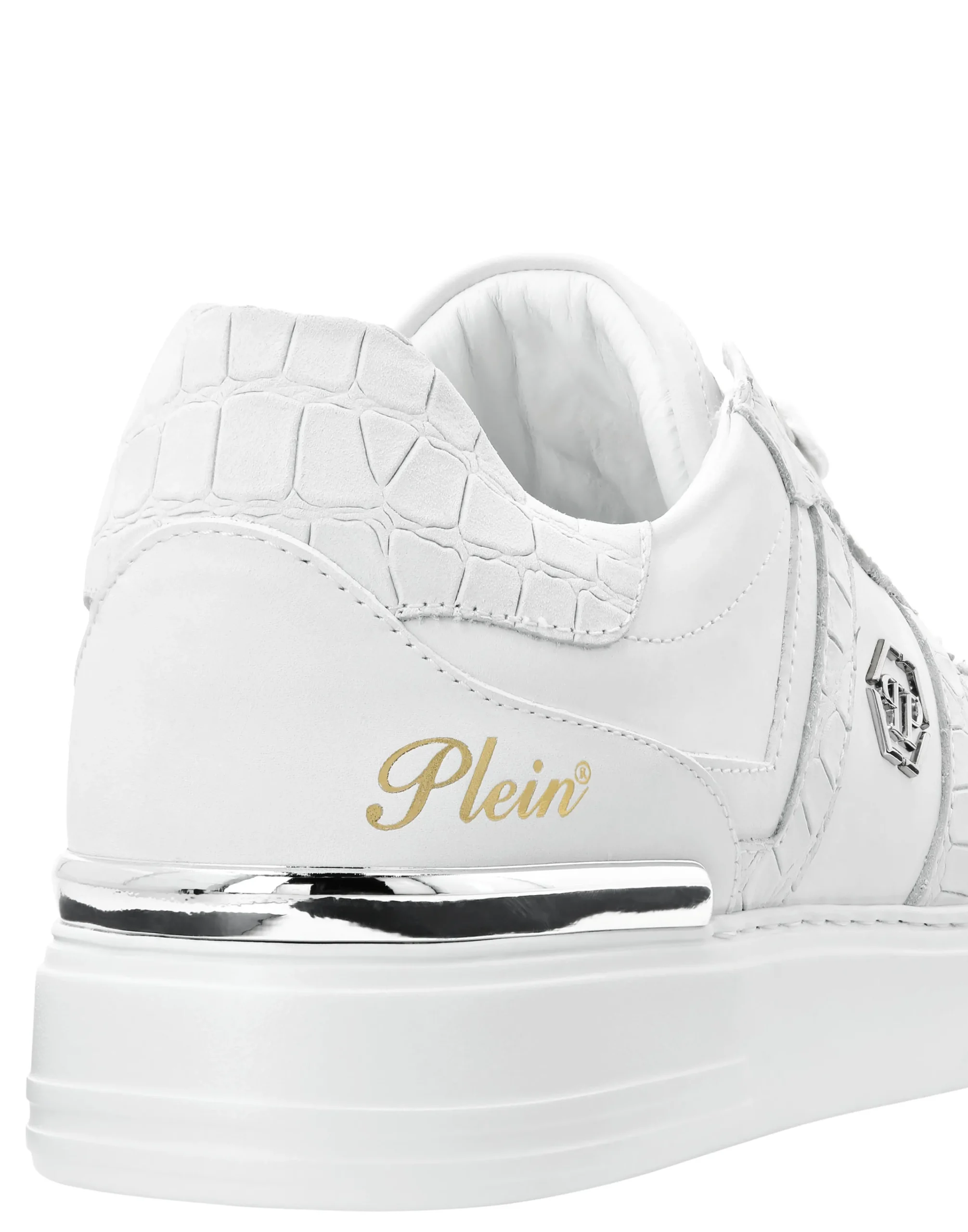 PHILIPP PLEIN Nubuck Low Top Sneakers Cocco>Uomo Low Top Sneakers