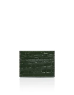 PHILIPP PLEIN Nylon and Leather Cardholder Monogram>Uomo Portafogli E Piccola Pelletteria