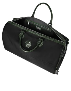 PHILIPP PLEIN Nylon Weekend Bag Monogram><noscript><img data-lazyloaded=