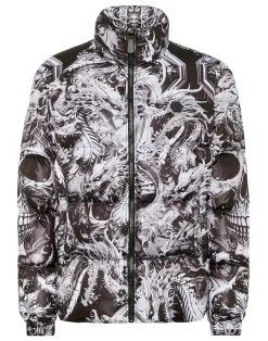 PHILIPP PLEIN Padded Jacket Skull>Uomo Giacche E Cappotti